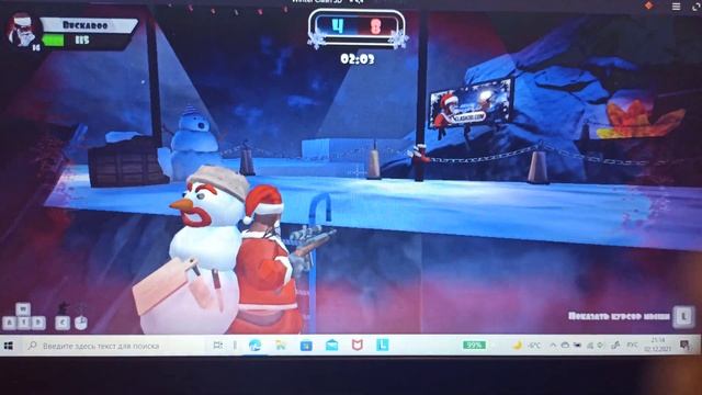 Обзор игры Winter Clash 3D смотреть онлайн