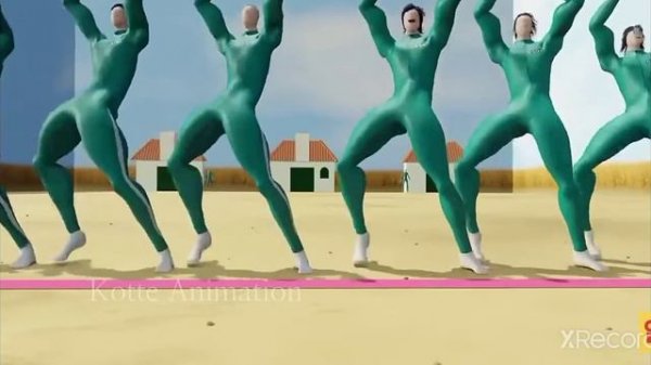 смотрю игру кальмара kotte animation [было смешно смотреть было угар]