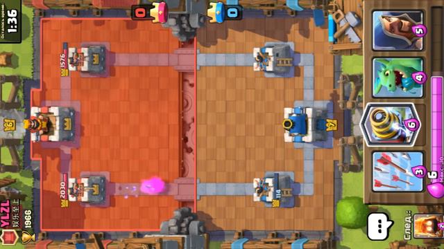 Clesh Royale [выпала легендарка ] смотреть до конца смотреть онлайн