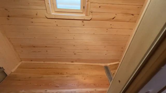 Брусовая баня с удобной планировкой и шикарной печью! - ОБЗОР! смотреть онлайн