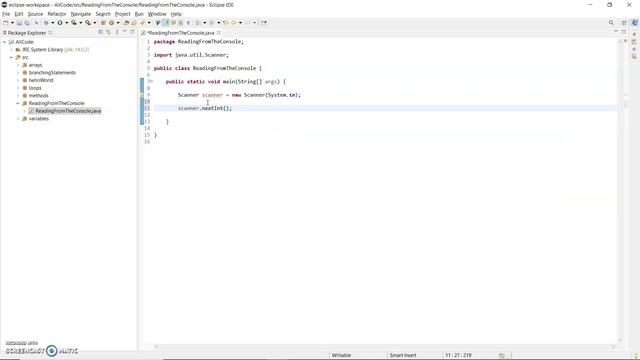Java - Reading from the Console смотреть онлайн