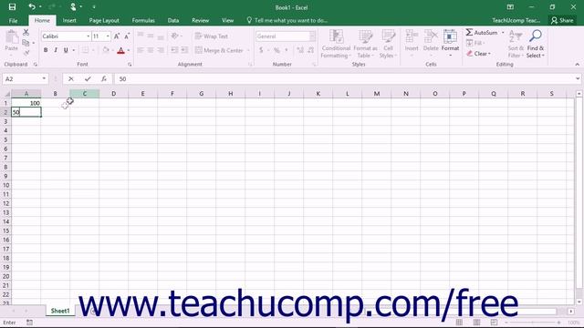 Excel 2016 Tutorial The Status Bar Microsoft Training Lesson смотреть онлайн