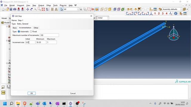 Python for Abaqus - 1.1: Modelling - SS I-beams смотреть онлайн