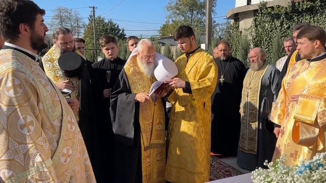 Митрополит Агафангел посетил храм святой блаженной Ксении с.Иличанка. смотреть онлайн