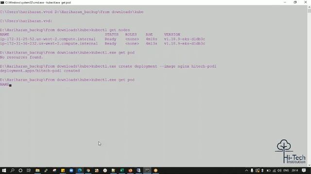 AWS EKS: EKSCTL, Node Group, Kubectl Get Node, Kubectl Create Deployment, Kubernetes POD | EKS Part смотреть онлайн