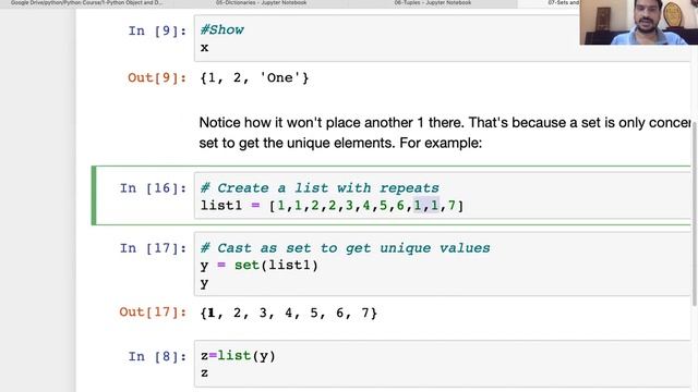 Sets in Python | Boolean in Python | Lecture - 8 | Python Fundamental смотреть онлайн