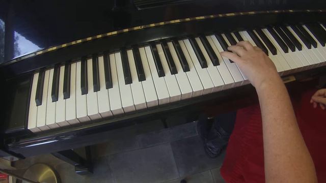 B major scale | 2 octaves on piano | left hand - SLOW смотреть онлайн