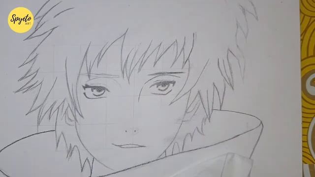 how to draw sasori akatsuki step by step anime naruto shippuden смотреть онлайн