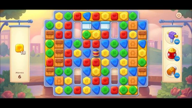 TOWNSHIP mini event Colorful Puzzle Match -2 game level # 1565 смотреть онлайн