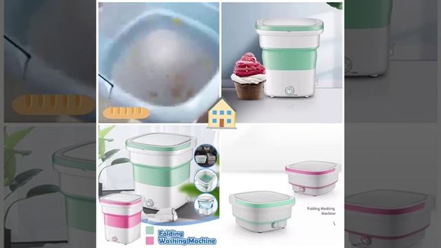 Mini Folding Washing Machine. смотреть онлайн