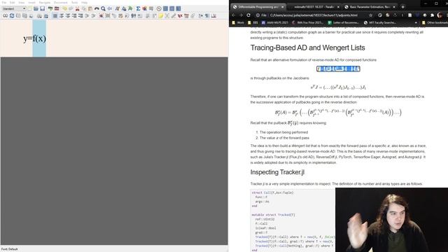 Differentiable Programming Part 1: Reverse-Mode AD Implementation смотреть онлайн