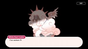 White Pearl Cookie Become Black Pearl Cookie