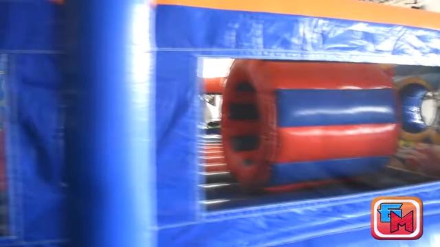 Надувной батут "Приключения Немо" 7x6x5 м от "БатутМастер" смотреть онлайн