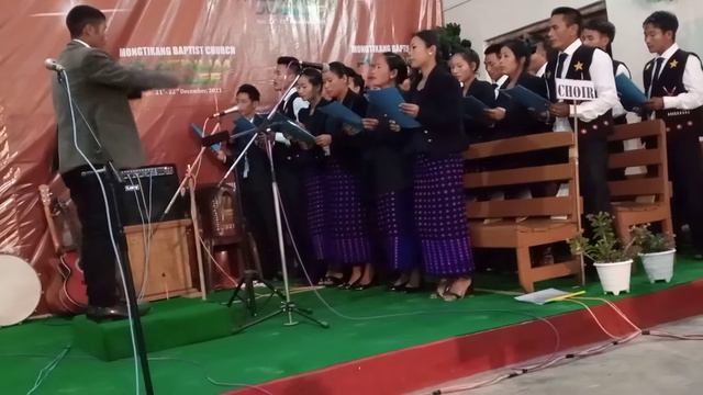 Special number by mongtikang village choir.Platinum jubilee on December 2021. смотреть онлайн