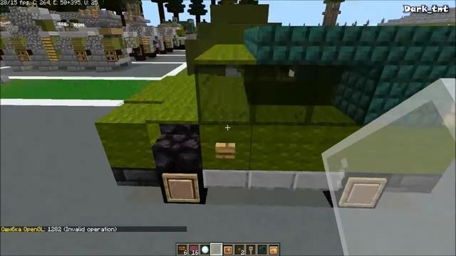 Minecraft Tutorial Как построить военную машину ( УАЗ - 469 ) Bonus #40 смотреть онлайн