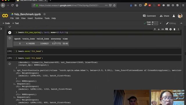 Creating a baseline for Yelp Review Classifier using ULMFiT with fastai library смотреть онлайн