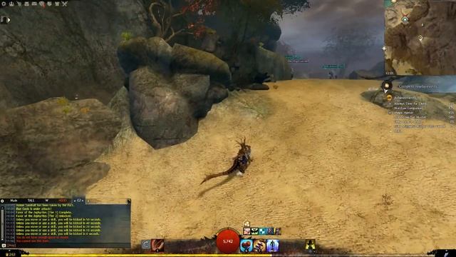 Guild Wars 2 (Mini-dungeon) - Rebel's Seclusion (Fireheart Rise) смотреть онлайн