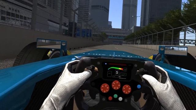 Assetto Corsa - Formula E - Hong Kong ePrix - Let's Play VR #2 with T500RS смотреть онлайн