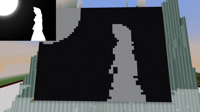 Bad Apple in Minecraft using command blocks смотреть онлайн