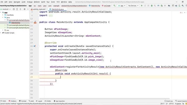 startactivityforresult deprecated | start activity for result deprecated solution android java смотреть онлайн