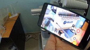 ТО на промышленной вышивальной машине Velles.