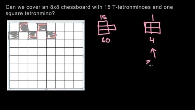 Coloring 2 - Chessboard and T- tetrominoes смотреть онлайн