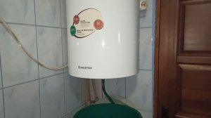 РАЗБОРКА, ЧИСТКА ТЭНА и БАКА ВОДОНАГРЕВАТЕЛЯ "АРИСТОН" на 80 литров от накипи