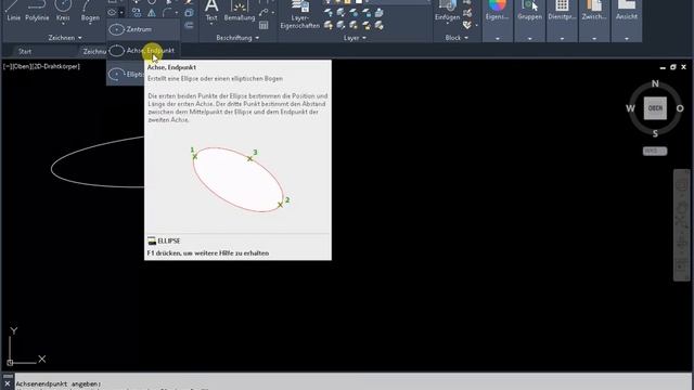 Ellipse AutoCAD смотреть онлайн