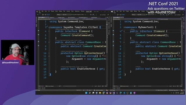 Using, and creating, custom project templates in Visual Studio and the dotnet CLI смотреть онлайн