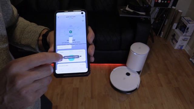 Yeedi Vac 2 Pro Robot Vacuum Mop With Mapping App