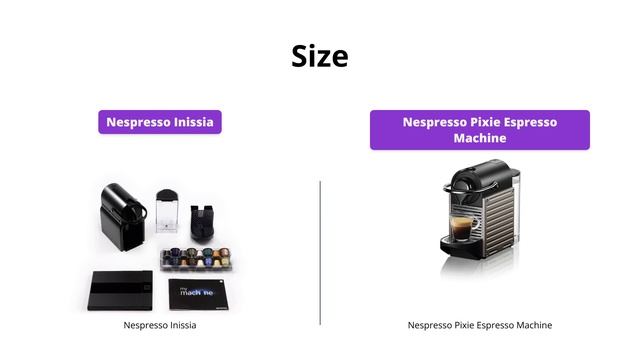 Nespresso Inissia vs. Pixie Espresso Machine Comparison смотреть онлайн
