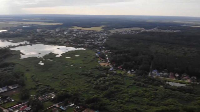 Полёт около деревни Чупряково и Акулово (Московская область) Июль 2021 года. смотреть онлайн
