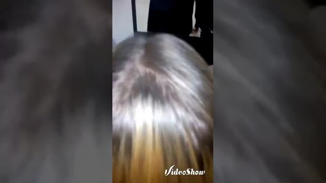 Блонд окрашивание, ботокс для волос. Nutree