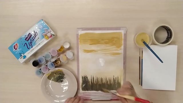 Активное долголетие урок Рисования "этюд гуашью" смотреть онлайн