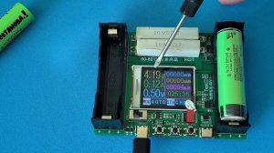 Тестер ёмкости аккумулятора 18650