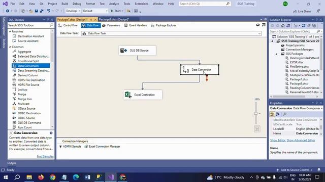 SSIS Package||How to delete, create and load SQL table data into Excel sheet? смотреть онлайн