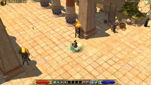 Titan Quest - AE Ragnarok [одиночное прохождение ]Египет Миф об Анубисе - Архивы библиотеки #22 смотреть онлайн