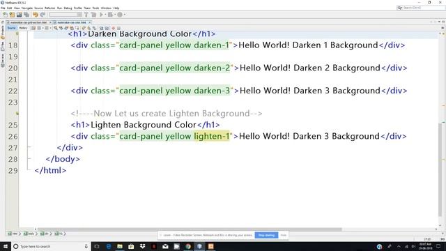 Materialize Css Color Tutorial смотреть онлайн