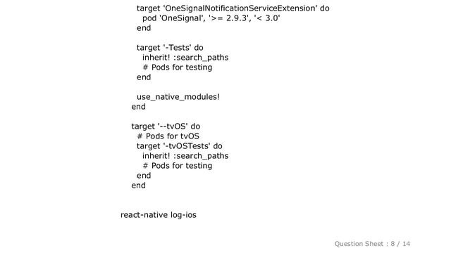 iOS : React Native version mismatch 0.59.1 0.61.2 смотреть онлайн