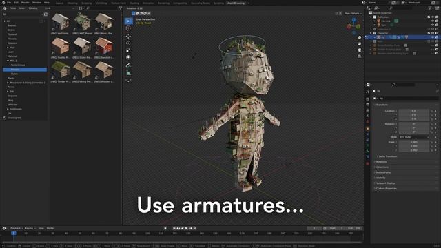 Procedural Building Generator 2 for Blender! смотреть онлайн