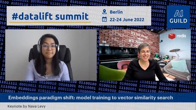 Embeddings from Model Training to Vector Similarity Search: Nava Levy смотреть онлайн
