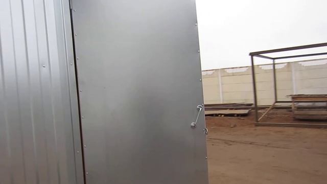 Блок-контейнер 8 метров с тамбуром и отделкой ДВП смотреть онлайн