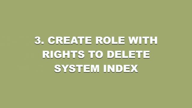 Deleted .security Elasticsearch index? Cannot login? Watch and recover! смотреть онлайн
