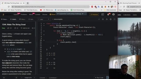 1544. Make The String Great Solution Explained - Java