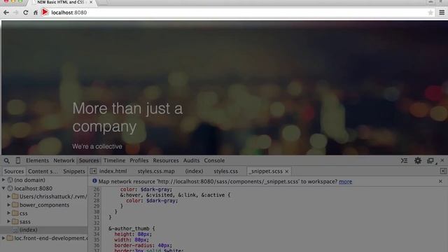 444. How to generate CSS source maps in Compass, and reconnecting the source files in Chrome смотреть онлайн