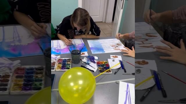 День Рождения в арт-студии! Москва, Подольск, Силикатная, Родники смотреть онлайн
