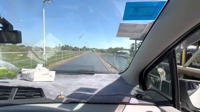 Driving Toyota Vitz from Chrey Thum To Kean Svay Krav смотреть онлайн