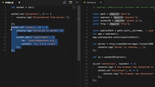 [Socket.io] 003 - email notification смотреть онлайн