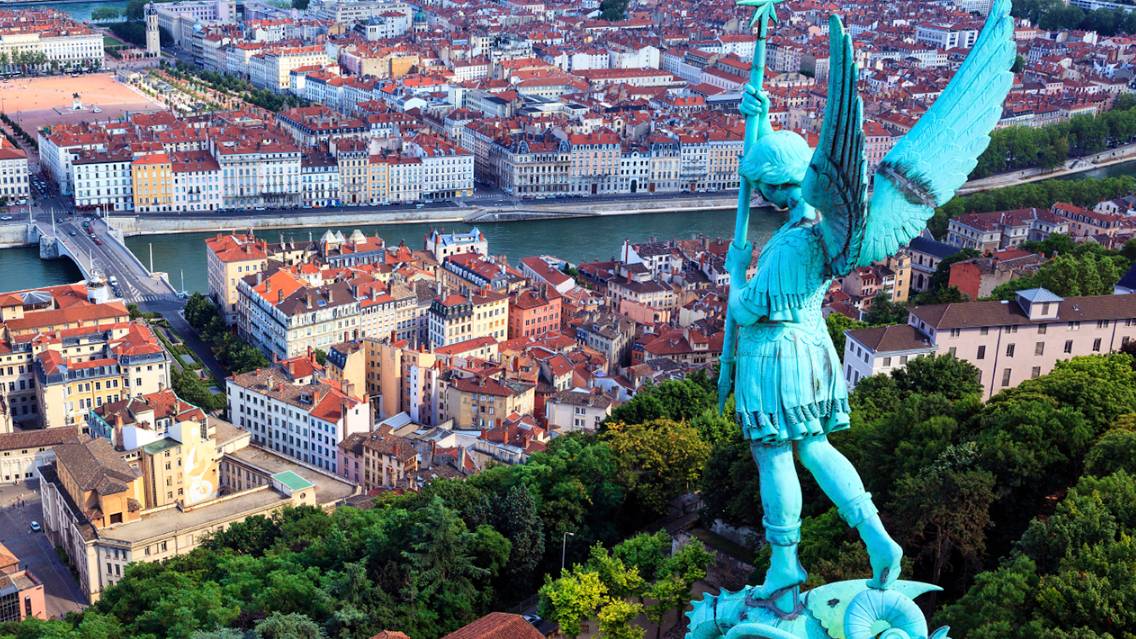 Франция. Лион. (Достопримечательности) смотреть онлайн