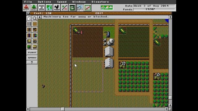 Old School SimFarm in MS DOS! ► Gameplay & Download смотреть онлайн